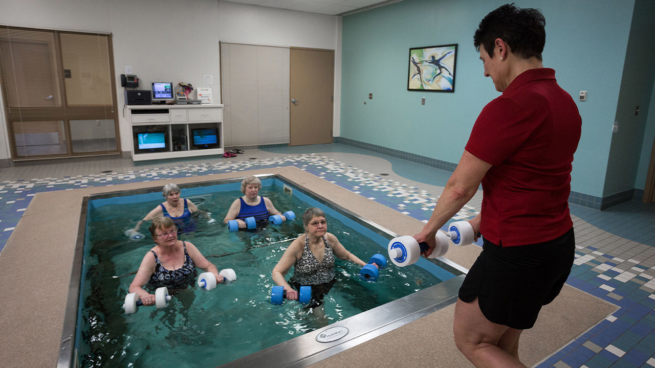Pieters Family Life Center Therapy Pool